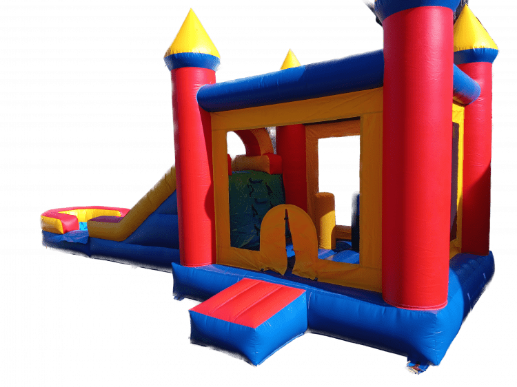 Bouncy Castle Combo / 35 Obstacle /  with  Wet or Dry Slide