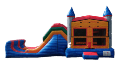 Bouncy Castle Combo - Kris10 - w/ wet or dry dbl slide