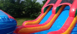 doubke20slide20bouncy20castle 1750718177 1 Bouncy Castle Combo - Kris10 - w/ wet or dry dbl slide